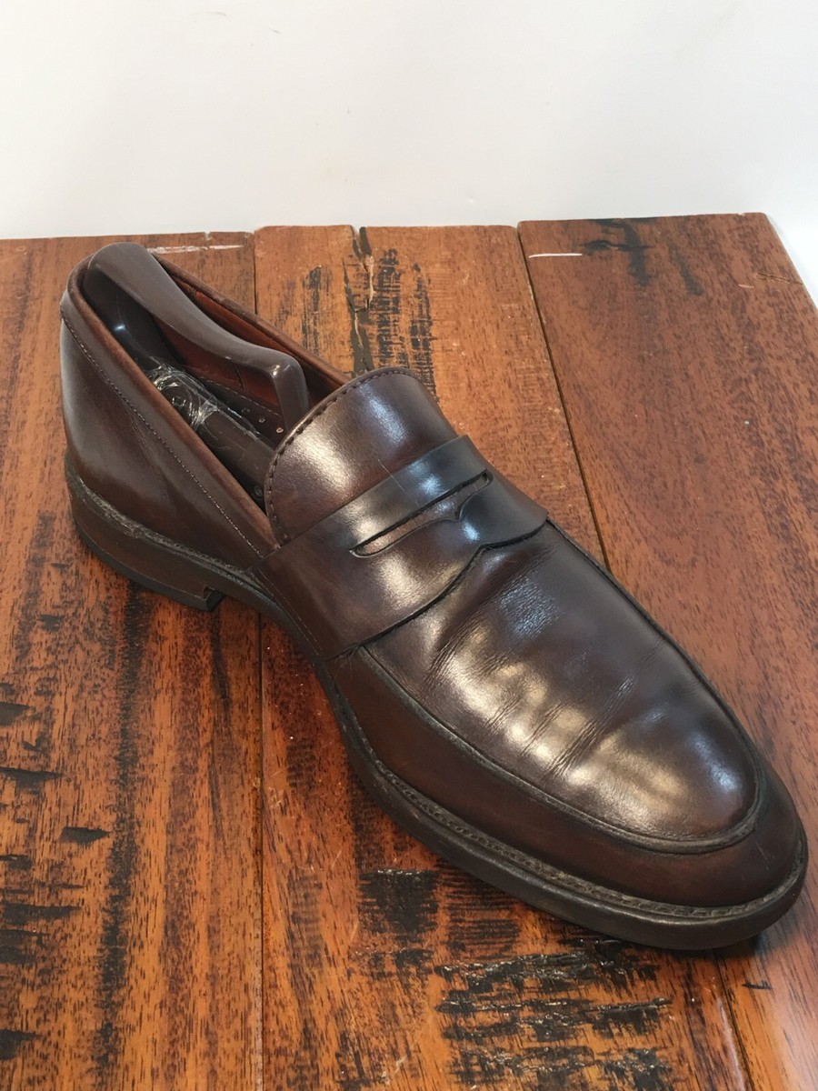 Brooks Brothers Penny Loafers Dark Brown Leather Men Size 9 D Brooks Brothers Penny Loafers Dark Brown Leather Men Size 9 D