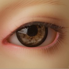 Dollmore MSD acrylic eyes OOAK 14mm - Optical Half Round Acrylic Eyes SE05