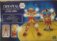 Cavalieri zodiaco Crystal con l’armatura d’oro dell’acquario