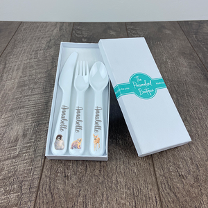 personalised first cutlery set