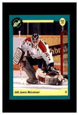 1991 CLASSIC HOCKEY PREMIERE EDITION #40 JAMIE MCLENNAN