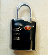 Travel Sentry Certified 3-Dial Combo Lock TSA Customs Code Easy Go Travel Gear