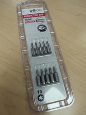 71509 Wiha T9 Torx Bit (10pc Per Pack)