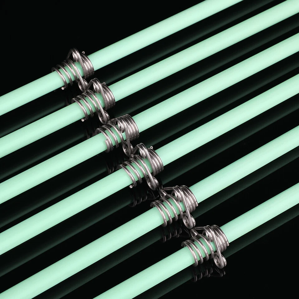 3/6/12pcs 35" Bowfishing Arrows Night Glow Broadheads Solid Bow Fishing Hunting - Image 3 of 4