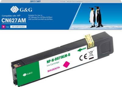 Hochwertige kompatible Patrone für HP 971XL MAGENTA Tinte für HP OfficeJet - 110ml