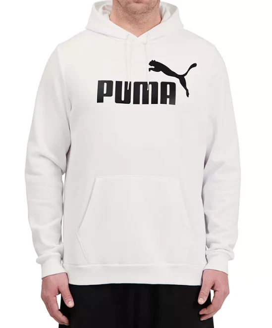 puma essentials big and tall mens long sleeve hoodie