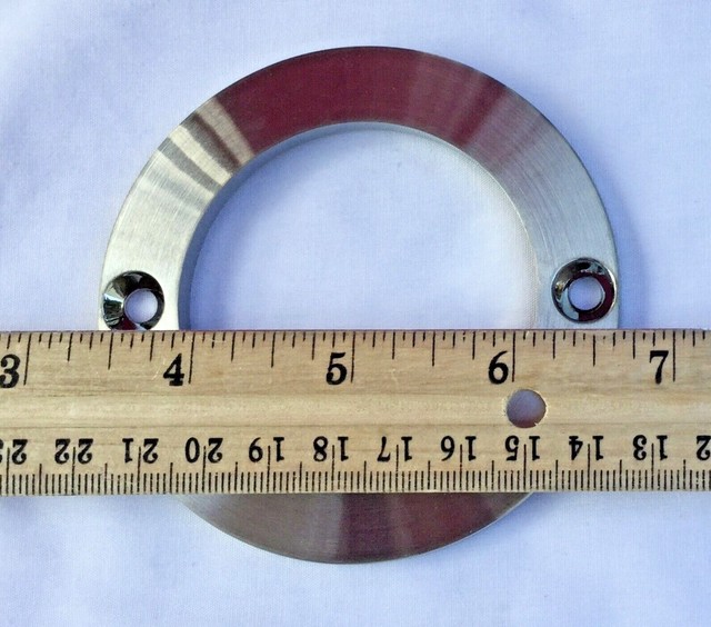 DELTA BATHTUB SHOWER FAUCET REPLACEMENT FACEPLATE INSERT BRUSHED NICKEL