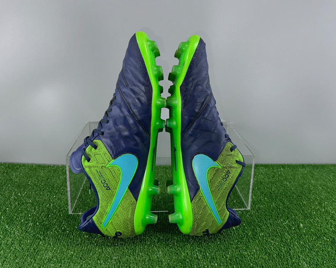 Nike Tiempo Legend VI AG 844593-443 Elite US11 UK10 Blue boots