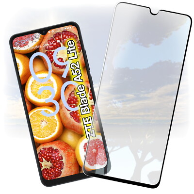 2x Für ZTE Blade A52 Lite Panzerfolie Displayschutz Glas Schutzglas Schutz Folie