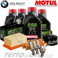 Tagliando BMW R 1200 GS 2004 2005 2006 2007 2008 2009 Motul 5100 Filtri Candele