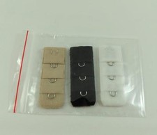 New a set of 3 pcs women's soft one-hook bra extender