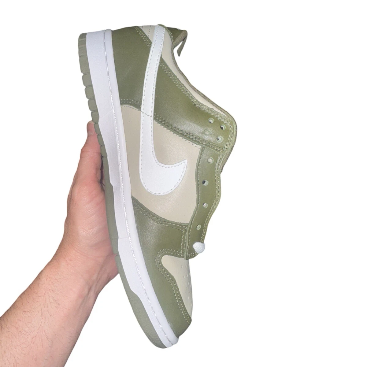 Nike Dunk Low Light Stone Olive for Sale | Authenticity Guaranteed