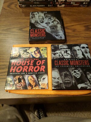 Universal Classic Monsters The Essential Collection Horror Box Set 8-Disc 