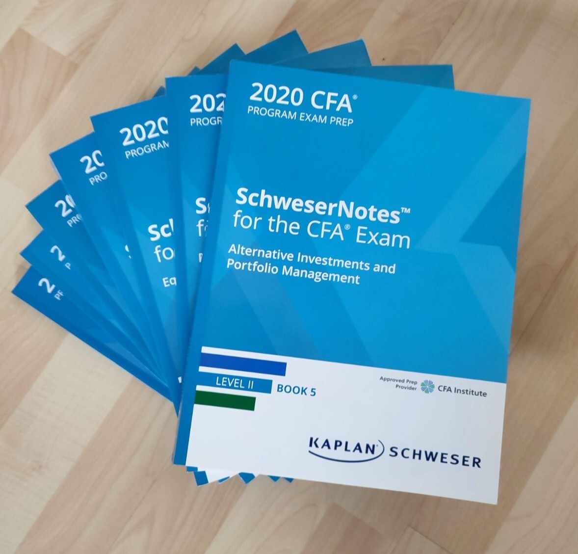 CFA Level 2 (Level II) 2020 Kaplan SchweserNotes 1-5, Practice Exams 1-2-image