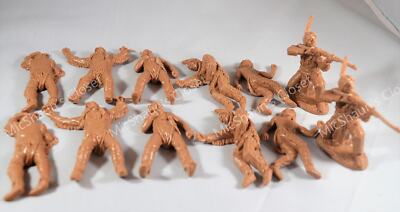 Toy Soldiers of San Diego TSSD Plains Indians w/Casualties Set 18 Custer