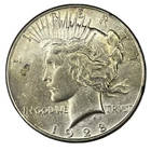 1928-S $1 Peace Dollar AU #