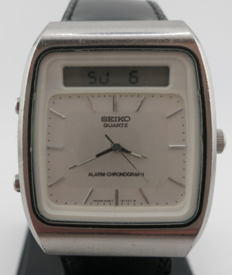 Vintage Seiko Analog + Digital Quartz Watch - H357-5170 H357-5109