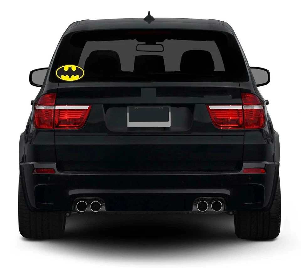 Calcomanía con el logotipo de Batman (paquete de 2) | ELIGE LA TALLA 2"-10" | Pegatina de coche DC Comics Foto 2 de 4