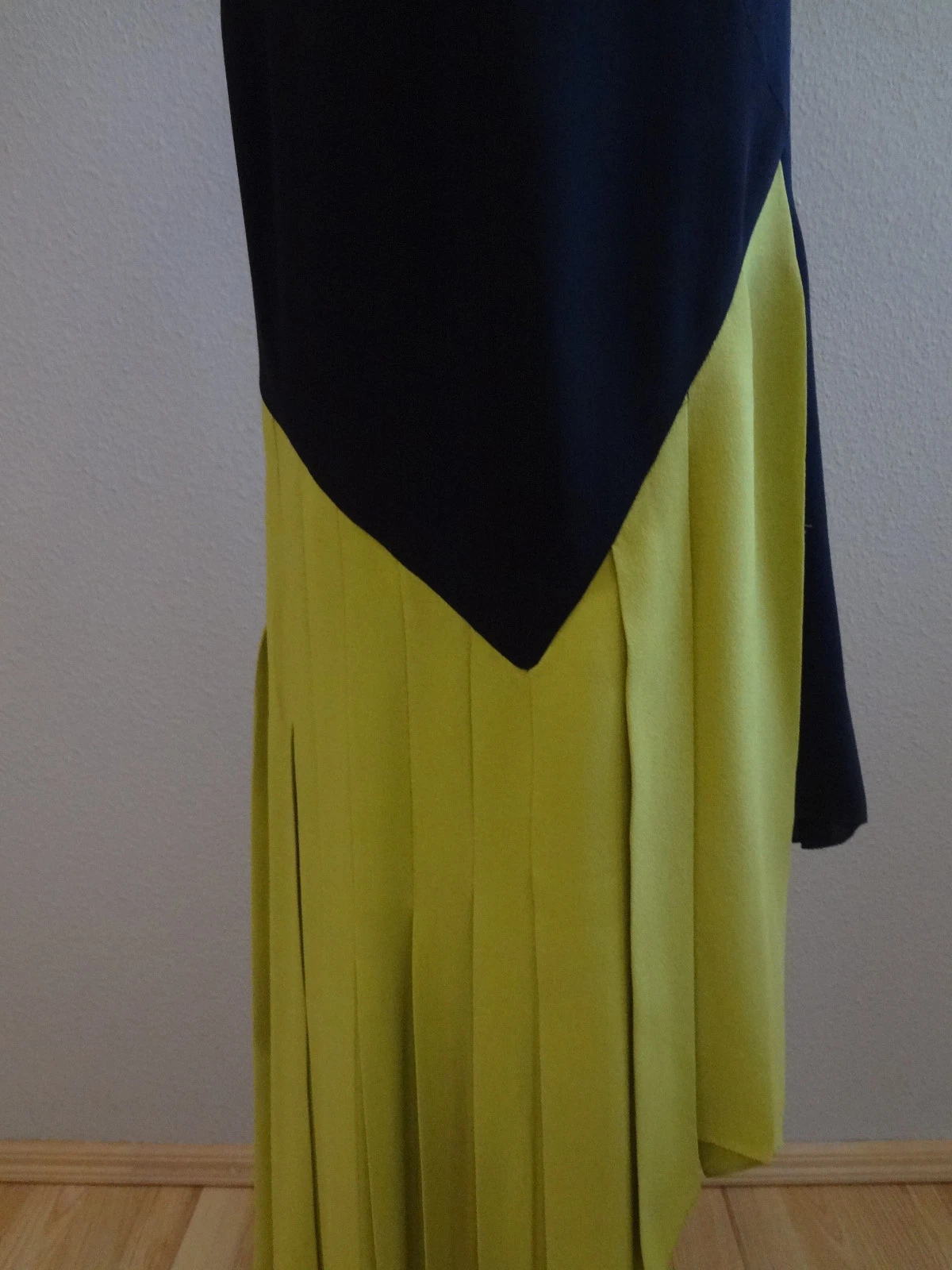 GIANNI VERSACE COUTURE Abito Vintage Asimmetrico in Seta Made in Italy