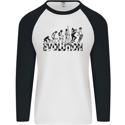 2 Tone Evolution Music 2Tone SKA Herren L/S Baseball T-Shirt