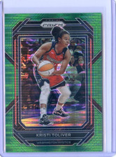 2023 Panini Prizm WNBA KRISTI TOLIVER #44 GREEN PULSAR #15/25 MYSTICS