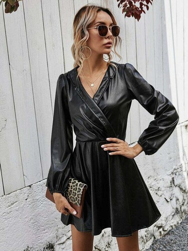 Women's Genuine Leather Black Hot 