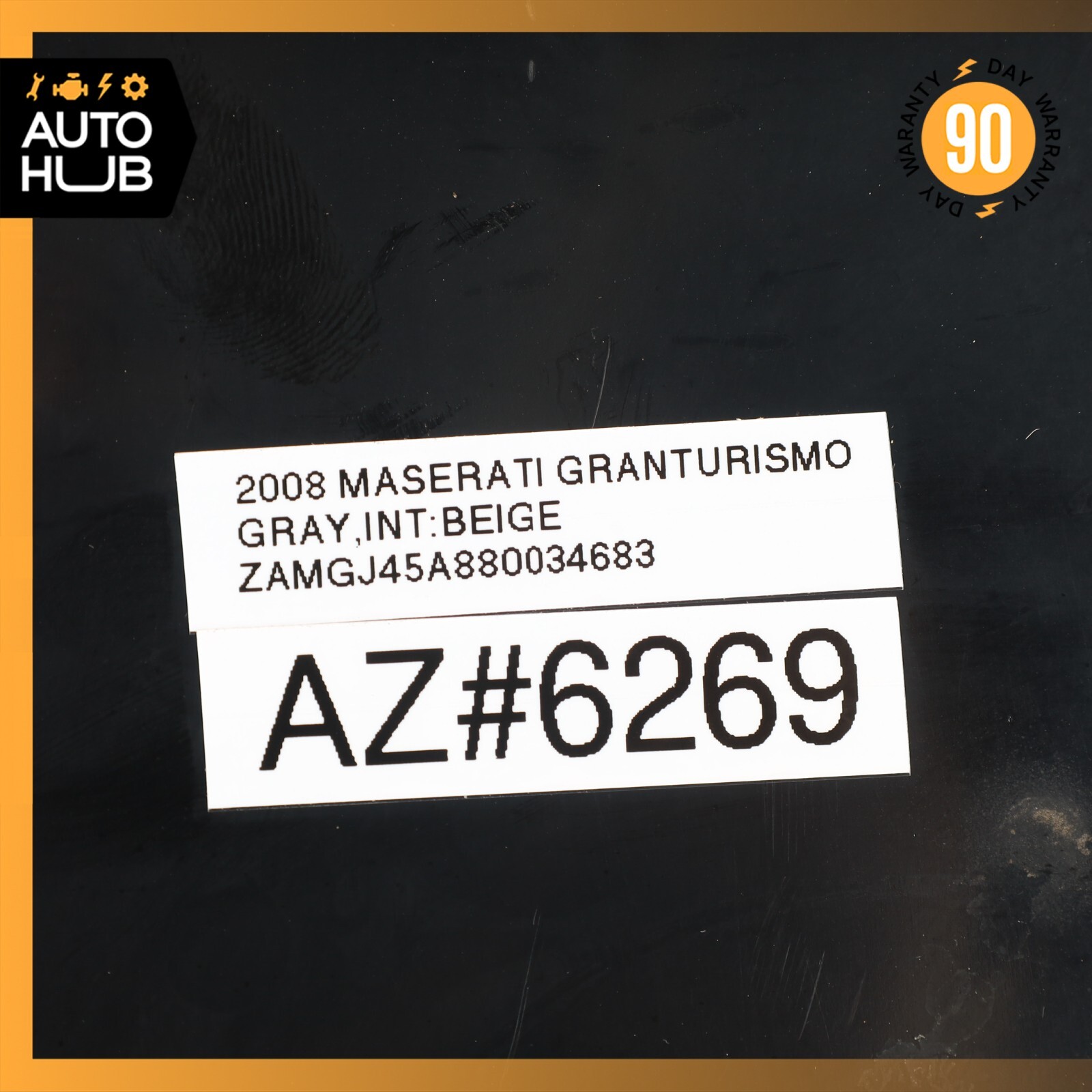 03-19 Maserati GranTurismo Front Bose Subwoofer Sub Woofer Sound Speaker OEM 76k