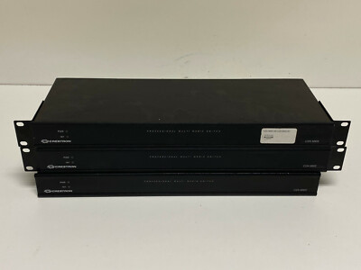 Lot of 3 CRESTRON PROFESSIONAL VIDEO / RGB MULTI MEDIA SWITCHER C2N-MMS