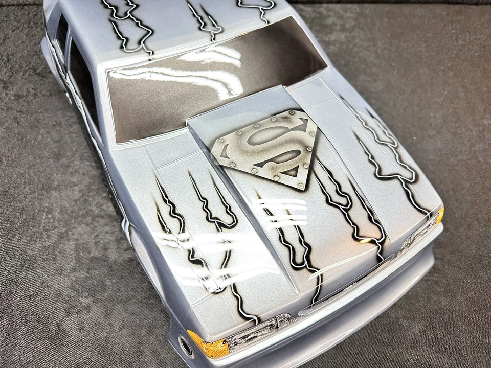 CUSTOM PAINTED RC DRAG BODY NO PREP LOSI 22S DR10 TRAXXAS SLASH MUSTANG FOX 0362 - Image 4 of 4