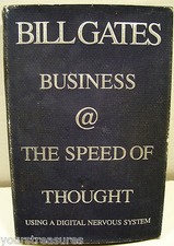 1999 "BILL GATES BUSINESS @ THE SPEED OF THINKING" COUVERTURE RIGIDE
