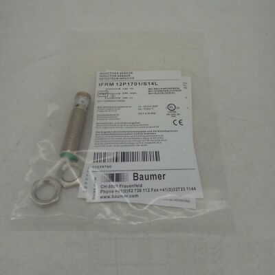 Baumer Electric 12N1701/S14L Proximity Switch #F4