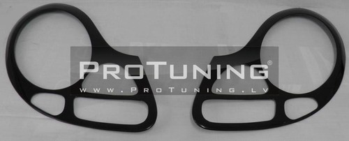 Eyebrow / Headlight Covers / Masks for Porsche Boxster 986 Euro - Picture 2 of 7