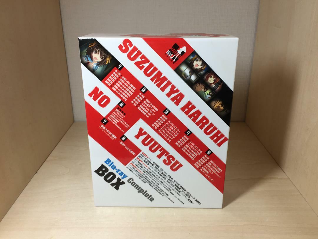 haruhi　3箱 The Melancholy of Haruhi Suzumiya Blu-ray Complete Box 3-Pack from
