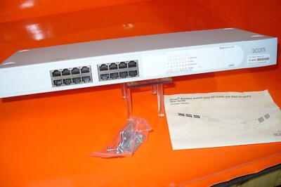 3 COM BASELINE SWITCH 2016 10/100 16-PORT ETHERNET SWITCH 3C16470