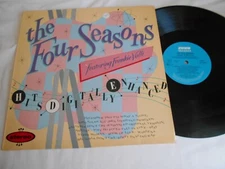 The Four Seasons Frankie Valli LP 1985 A1 B1 1st Mint-/EX 10 Digitally enhanced
