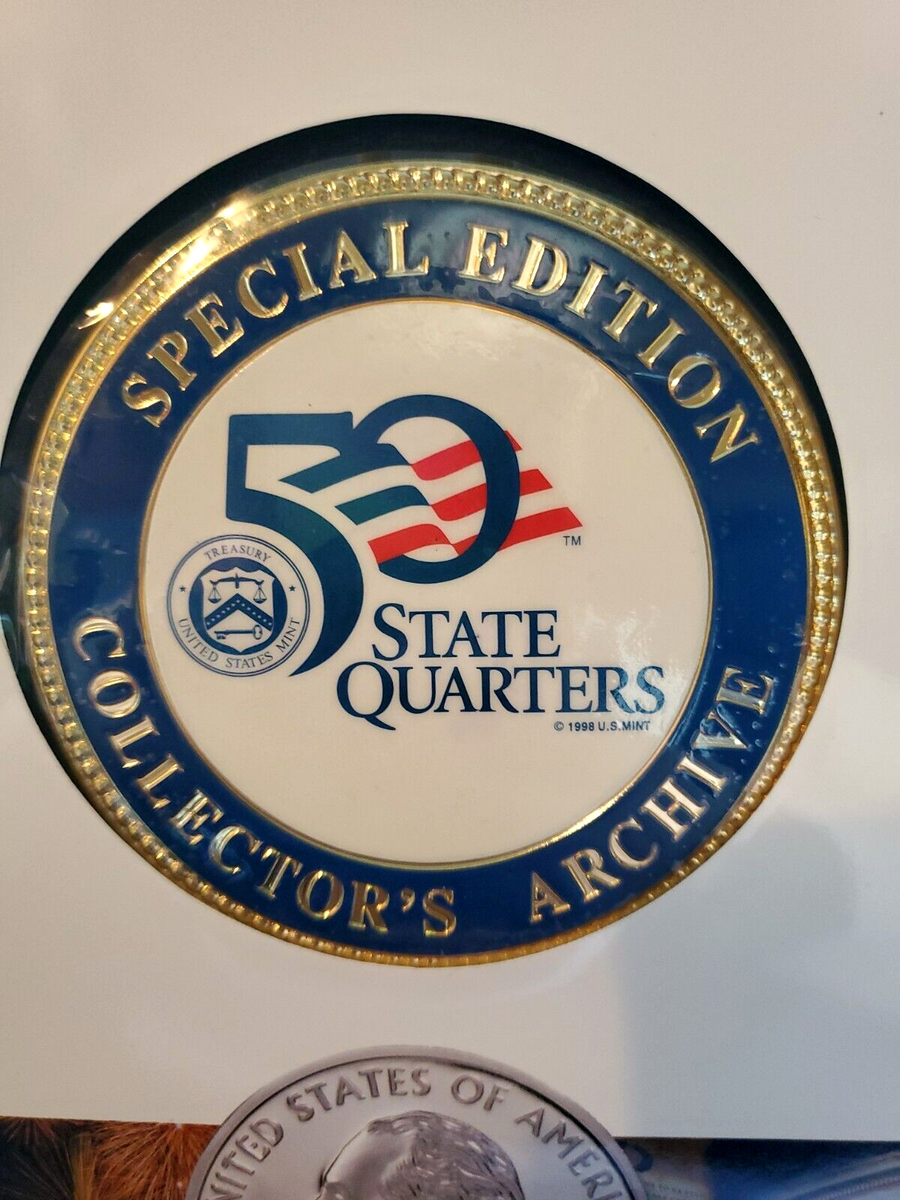 The Official U.S. Mint Delux Collector's Archive 50 State Quarters