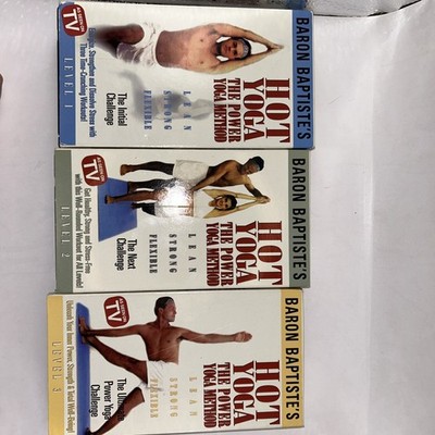 Baron Baptiste s Power Yoga VHS, Levels 1,2,3