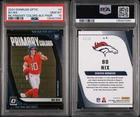 Bo Nix 2024 Panini Optic Primary Colors Black Pandora /25 POP 3 PSA 10 🔥