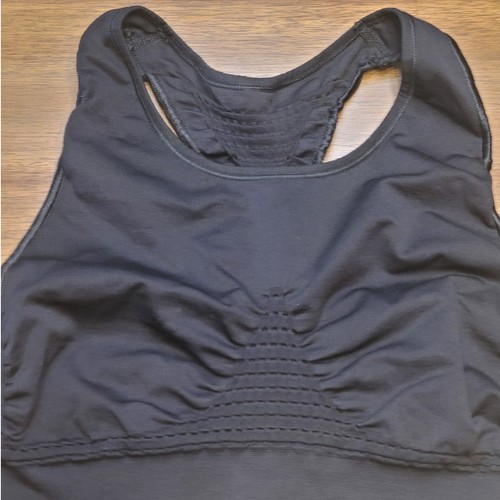 Reggiseno da allenamento lungo Sweaty Betty "Stamina" - Nero - Donna Medium (8-10) Usato in ottime condizioni - Foto 5 di 12