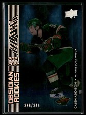 2021-22 SPx #OR-9 Calen Addison UD Black Obsidian Rookies #/349