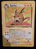 1999 Pokemon Fossil Raichu 29/62 90 HP Rare Unlimited Regular Pokémon TCG