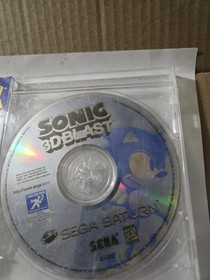 Sega Saturn Sonic 3D Blast *Tested & Works* Disc Only