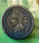 1863 1C Indian Cent