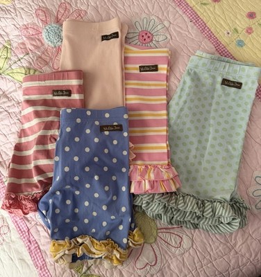 Bundle Of 5 pair Matilda Jane Shorties Sz 10 And 12