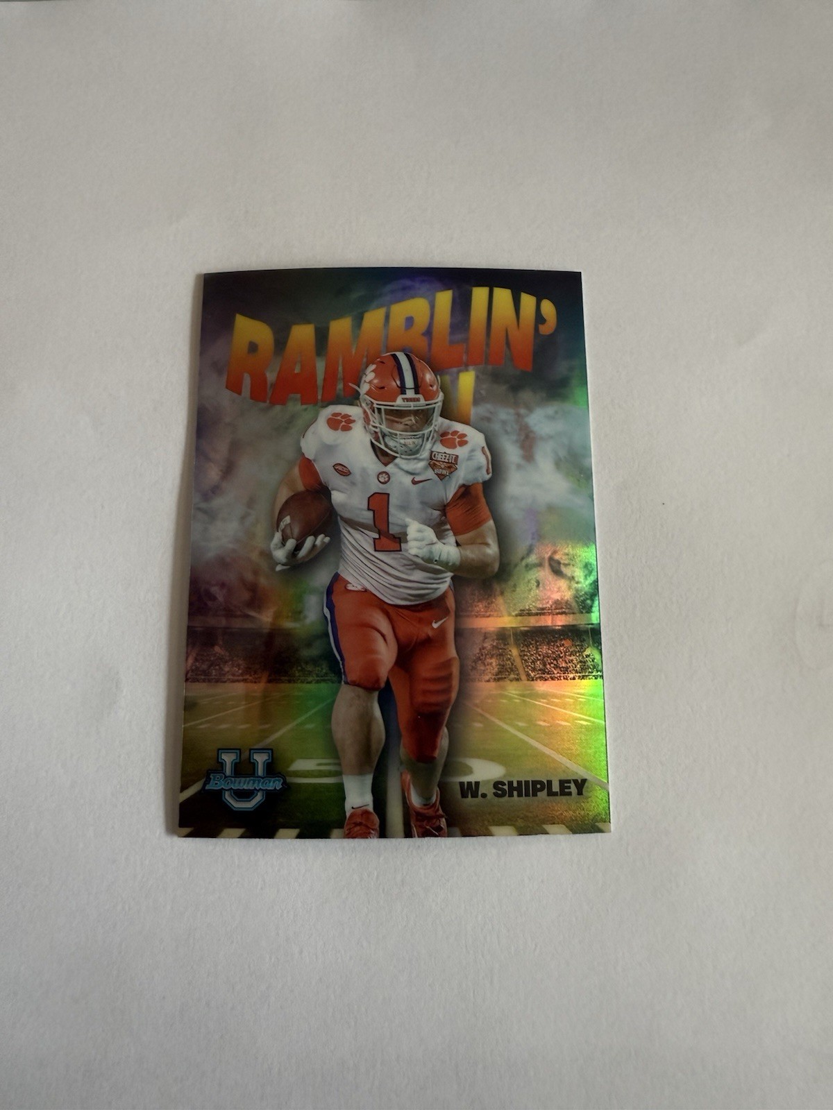 2022 Bowman University Chrome - Ramblin' Man Will Shipley #RM-6 (RC)