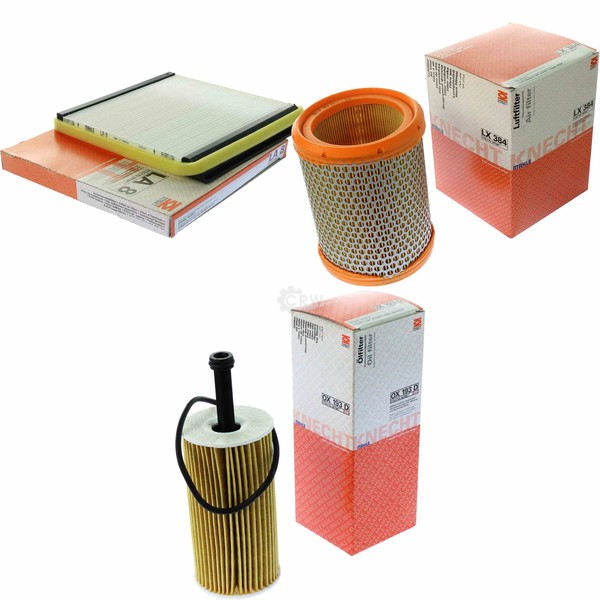Mahle / Knecht Innenraumfilter LA 8 Luftfilter LX 384 ÖLfilter OX 193D-image