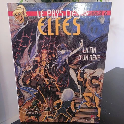 Elfquest Le Pays des Elfes Tome 28 La Fin d'un Rêve Pini French Comic 1998 - product listing photo