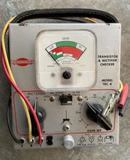 Vintage SENCORE TRC-4 Transistor and Rectifier Checker Bb8