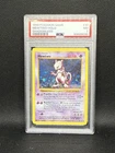 Pokémon TCG Mewtwo Holo Base Set Shadowless 10/102 PSA 7