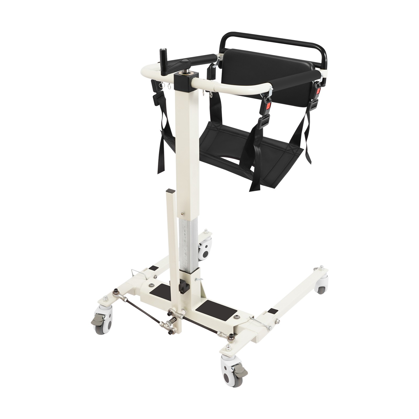 265 lbs Patient Lift Transfer Chair Portable Patient Lift Wheelchair for Elderly